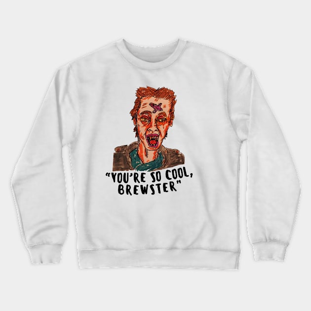 Evil Ed, Fright Night Crewneck Sweatshirt by MattisMatt83